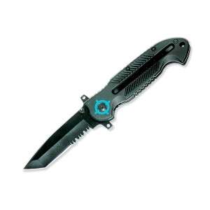 Fury Tactical General , 4.5 Part Serrated Tanto,Knife  