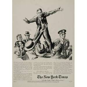  1936 Ad New York Times Newspaper Freedom of Speech 