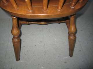   Solid Heirloom Nutmeg Maple Governor Carver Side Chairs 10 6081  