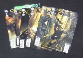 Deus Ex Human Revolution #1 6 Complete Set 2011 DC  