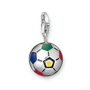  Thomas Sabo Soccer Ball Charm, Sterling Silver Thomas 