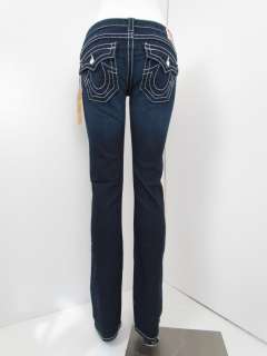 New True Religion DISCO BILLY BIG T Jeans Woman SZ 28 DK PONY EXPRESS 