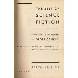   Fiction Groff Conklin, John W. Campbell Jr.  Books