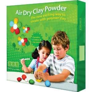 Air Dry Clay Powder, Asst. Colors Toys & Games
