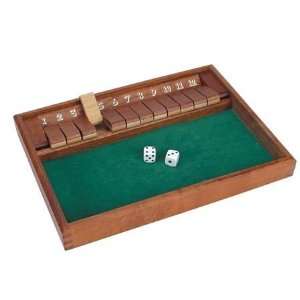  Shut The Box, 12 numbers SWI2424 Toys & Games