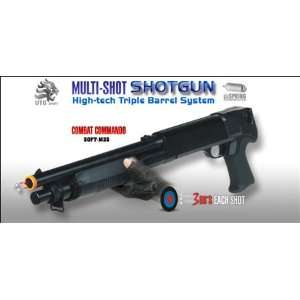   Spring Shot Combat Tactical Pistol Grip Airsoft Shotgun: Toys & Games
