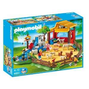  Playmobil 4851 Petting Zoo Toys & Games