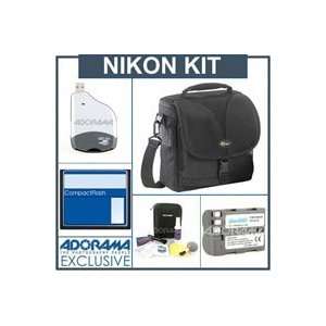  Accessory Kit for Nikon D200 Digital SLR Camera Camera 