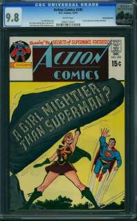 ACTION COMICS #395 CGC 9.8 WHITE PAGES ROCKY MOUNTAIN  