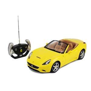 Yellow) Licensed 1/12 Scale Ferrari California Convertible Radio 