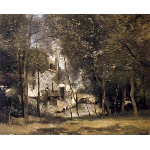  Hand Made Oil Reproduction   Jean Baptiste Corot   32 x 26 