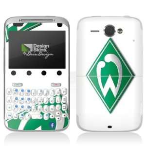   Skins for HTC ChaCha   Werder Bremen wei? Design Folie: Electronics