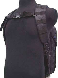 US Tactical 3 Day Molle Patrol Assault Backpack Bag BK  