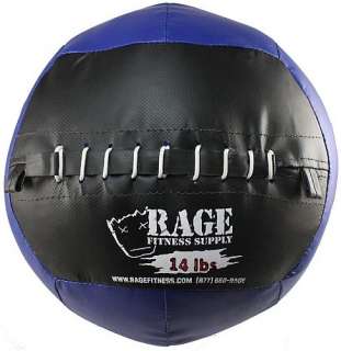 14 lb Rage Medicine Ball wall med ball 14lb Crossfit  