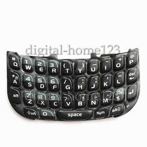 Black Keypad KEYBOARD BUTTONS For Blackberry 8520 8530  