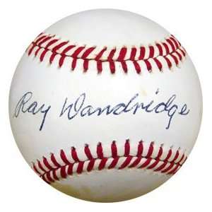 Ray Dandridge Autographed Baseball