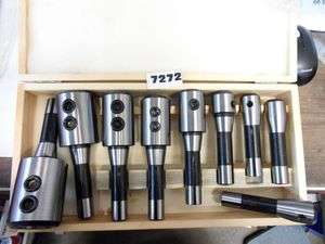 PIECE R 8 END MILL HOLDER SET NEW 01/16/12  