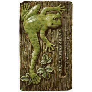   : Frog Indoor Outdoor Weather Thermometer Wall: Patio, Lawn & Garden