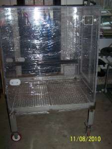 Large commercial medical grade Plexiglas animal cage  