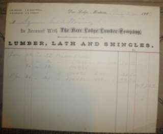 ANTIQUE HANDWRITTEN LEDGER JOURNAL FROM 1880S RARE  