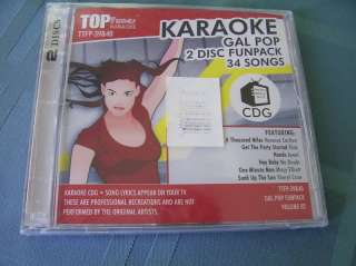 KARAOKE GAL POP, V 2 2 DISC FUNPACK 34 SONGS TTFP 39&40  