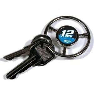    NASCAR Steering Wheel Key Chain   Ryan Newman: Sports & Outdoors