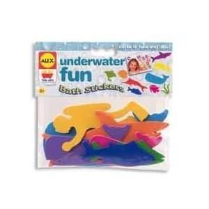  Tub Joy Underwater Fun Bath Stickers by Alex Toys: Toys 