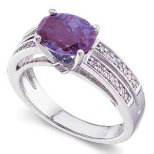   Chatham Created Oval Shape Alexandrite Ring: Jewelry Days: Jewelry