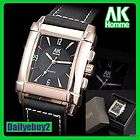 Brand NEW ☆ AK Homme ☆ Classic Design Quartz Unisex Wrist Watch 
