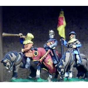  15mm Historical   Feudal Medieval Mounted King Command 