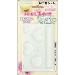  Paper Clay Mold for Miniature macaroons from Japan Toys 
