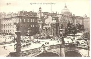1907 Postcard Berlin Kgl. Schloss mit Kurfurstenbrucke  