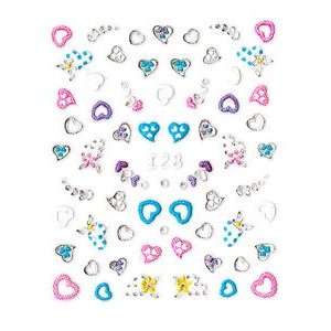  Dotted Hearts Nail Stickers/Decals: Beauty