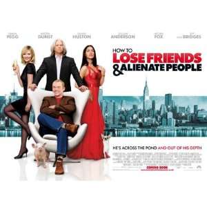  How to Lose Friends and Alienate People Poster 30x40 Simon 