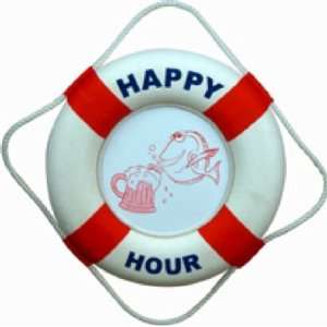    18 Inch Happy Hour Life Ring Nautical Life Ring: Everything Else