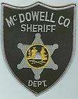 McDowell County West Virginia Sheriff patch WV police patch 