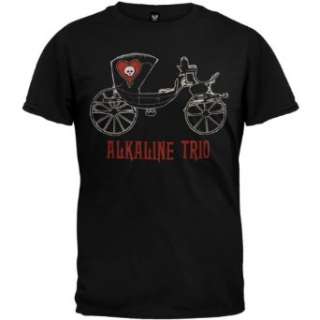 Alkaline Trio   Hearse T Shirt: Clothing