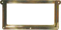 GLOBE WERNICKE STAMPED BRASS CARD HOLDER B3158  