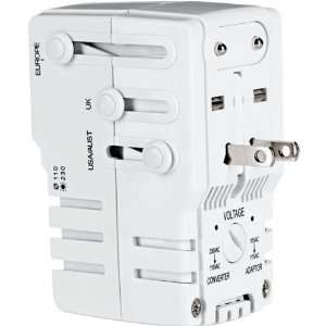  All in 1 Adapter/Converter Combo With Surge Protection 