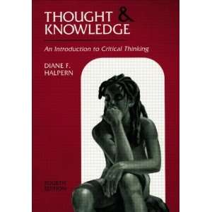   to Critical Thinking, 4th E [Paperback] Diane F. Halpern Books