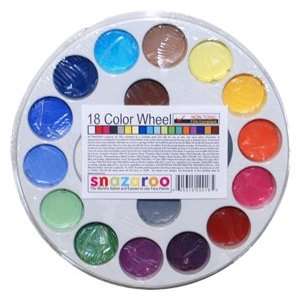   Painting Products P 20018 18 COLOR PAINT WHEEL Snazaroo: Toys & Games