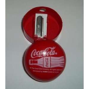  KUM Coca Cola 1 Hole, 8 mm Container Pencil Sharpener. 12 Pack 