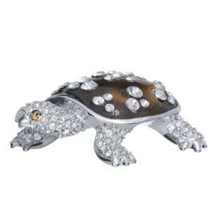    Annaleece Crystal Jewelry Desert Turtle   Figurine