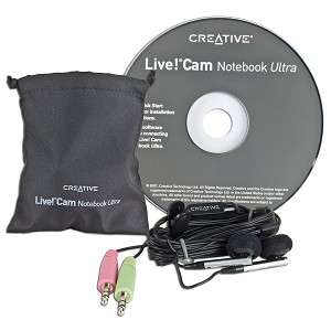 Creative 1.3MP Video Photo USB Webcam w/Mic Headset New  