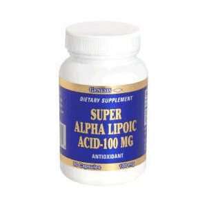  Genesis Super Alpha Lipoic Acid, 100 mg, 60 capsules 