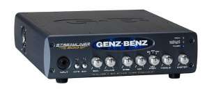 Genz Benz Streamliner STM 600 600 Watt Bass Amp Head 00833707004695 