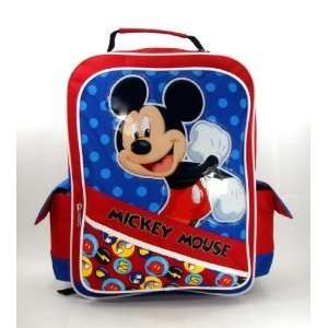    Mickey Mouse M Factor 15 Large School Backpack: Toys & Games