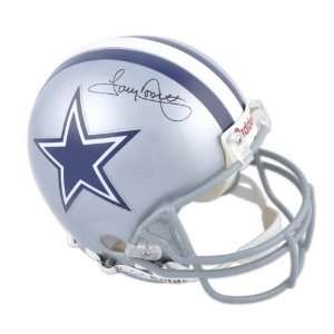  Tony Dorsett Autographed Pro Line Helmet  Details: Dallas 