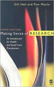 Making Sense of Research An Introduction for Health and Social Care 
