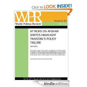 Attacks on Afghan Shiites Highlight Pakistans Policy Failure (World 